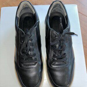 Allen Edmonds Port Washington Black Leather Sneakers, Men Sz 11 3E